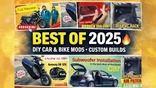 The COMPLETE PVC Fairing Story! All 9 Best Car & Bike Hacks of the Year (94 Min FIXIT Compilation)