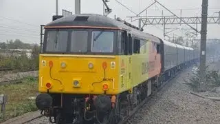 Colas 86701 & 56087 on 4Z56 & 4Z86 Test Runs HD