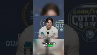 Ohio State QB Julian Sayin reacts to Miami's rush, sacks #shorts