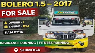 2017 Bolero pick up FB power steering... ಕಾಲ್ ಮಾಡಿ 94482 55437