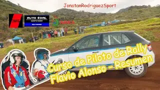 CURSO DE PILOTO DE RALLY - FLAVIO ALONSO - RESUMEN