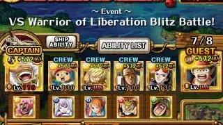Blitz Battle Vs Warrior of Liberation No New Units 40 Stamina Luffy OPTC