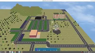 OpenCity 3D-симулятор города. Бесплатные игры. Linux