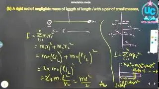 Center of Gravity and Moment of Inertia (Rotational Motion)- Class 11th Physics