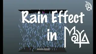 Rain Effect in Maya