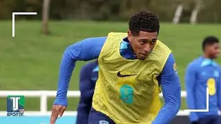 WATCH: England TRAINS to FACE Australia in a London FRIENDLY match