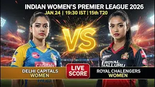 🔴Delhi Capitals Women vs RC Bengaluru Women Live Score | Today Match Live Score | ScorePulse Cricket