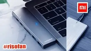 Xiaomi HAGIBIS USB HUB HDMI For Macbook Pro/air ✅ You Can Buy in Online Store (RisoFan💻)
