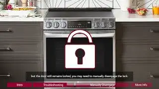 [LG Range] Как разблокировать духовой шкаф LG
