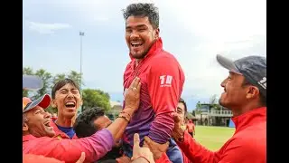 Paras Khadka on the 2018 WCL Division Two 