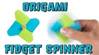 #Origami#Handspinner, #fidgetspinner, #fidget#preonworld #origamitutorial #HOWTOMAKE SPINNERCRAFT