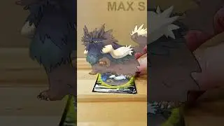 Mega Stoutland X/Y Pok&eacute;mon Evolution TCG | AR Card by Max S #Shorts