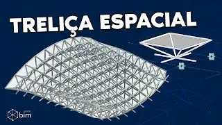 Treliças Espaciais no Revit com Componentes Adaptativos