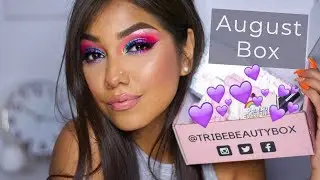 Tribe Beauty Box August 2019 | Makeup Tutorial
