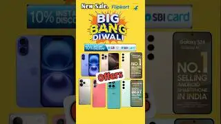 Flipkart Big Diwali Sale 2025 🔥 iPhone 16, 15, 14 Best Price & Offers | Big Bang Diwali Deals