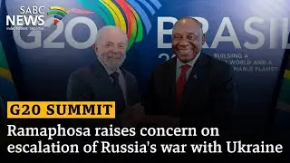 G20 Summit | Ramaphosa raises concern on escalation of Russia's war with Ukraine