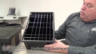 Quantum Storage Systems Conductive Dividable Grid Totes & Containers - Q Source, Inc.