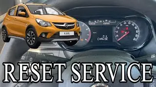 reset service OPEL KARL #opel #opelkarl 