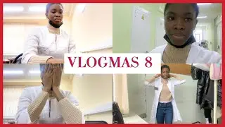 A Day in my life as a Nigerian Doctor in Moscow Russia 🇷🇺 | #Vlogmas Day 8