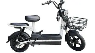 🎁Scooter Bike Bicicleta Elétrica Happy 350w Cestinha Alarme