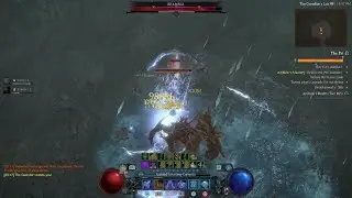 Diablo IV S10 Ball Lightning Sorc with Strike of Stormhorn Pit 105