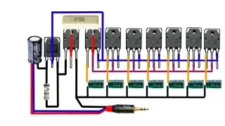 #ransteknis  Audio ampli wirh mosfet D178