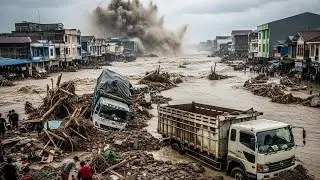 BANJIR SIBOLGA HARI INI! Aek Doras Meluap, Angin Nauli–Sibolga Julu TERENDAM Lagi!