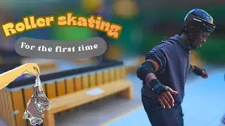 I tried roller skating for the first time, / Fell more than I expected