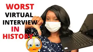 LIVE Zoom Interview Gone Wrong|  Hilarious Zoom Fail