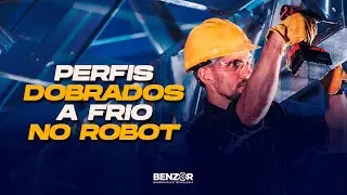 Como criar perfis dobrados a frio no ROBOT Structural