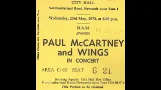 Paul McCartney & Wings - Wild Life (Newcastle, July 1973)
