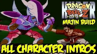 Hyper Dragon Ball Z (Majin Build): All Character Intros & Fight Quotes