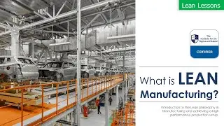 Introduction Lean Manufacturing | Certified Lean Black Belt in Manufacturing | Manufacturing