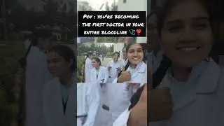 white coat ceremony 🩺❣️ #doctor #mbbs #gdmc #neet