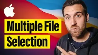 Как выбрать несколько файлов на Mac