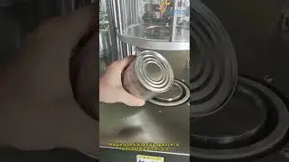 M&aacute;quina cerradora de latas de hojalata semiautom&aacute;tica al vac&iacute;o