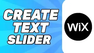 How to Create Text Slider in Wix Website (2025)