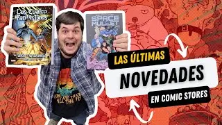 📚🚀 Space-Mullet, 4 Fant&aacute;sticos, DC y m&aacute;s: las novedades que arrasan esta semana en Comic Stores 🔥🌸