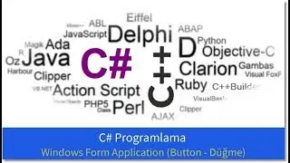 C# Programlama (Windows Form Application - Button )
