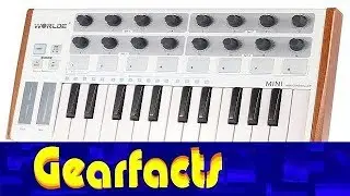 Worlde mini USB controller keyboard
