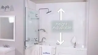 All New Shower Package by Safe Step walk-in tubs