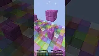 Minecraft infinite parkour 1.0 Level-49: illusion is the pleasure |#shorts #minecraft #youtube