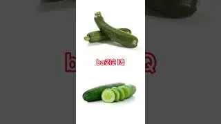 ZUCCHINI VS CUCUMBER