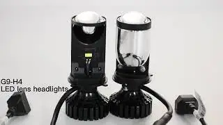 Y6D H4 car led headlight 6000k 60W 8000LM far and near light