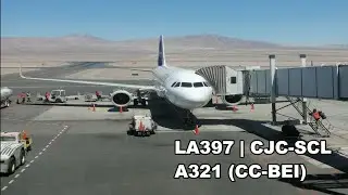 [TRIP REPORT] | LATAM - A321 - Calama (CJC) a Santiago de Chile (SCL) | Economy