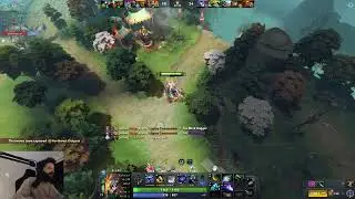 Gorgc Selling item parts from Aghanim Slark OmegaLul