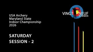 2026 USA Archery Maryland State Indoor Championship Saturday Session 2