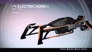 Destiny List / Preview of All 17 Horns Available Sparrow Racing League