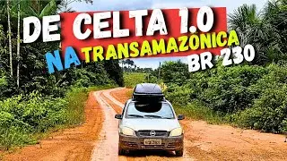 A MAIOR LOUCURA de CELTA 1.0 QUE VOCÊ JA VIU! TRANSAMAZÔNICA no INVERNO. 