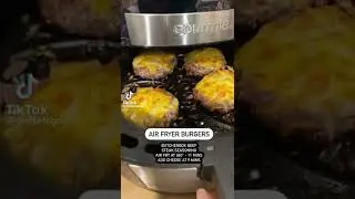 Air Fryer Burger for the lazy #shorts